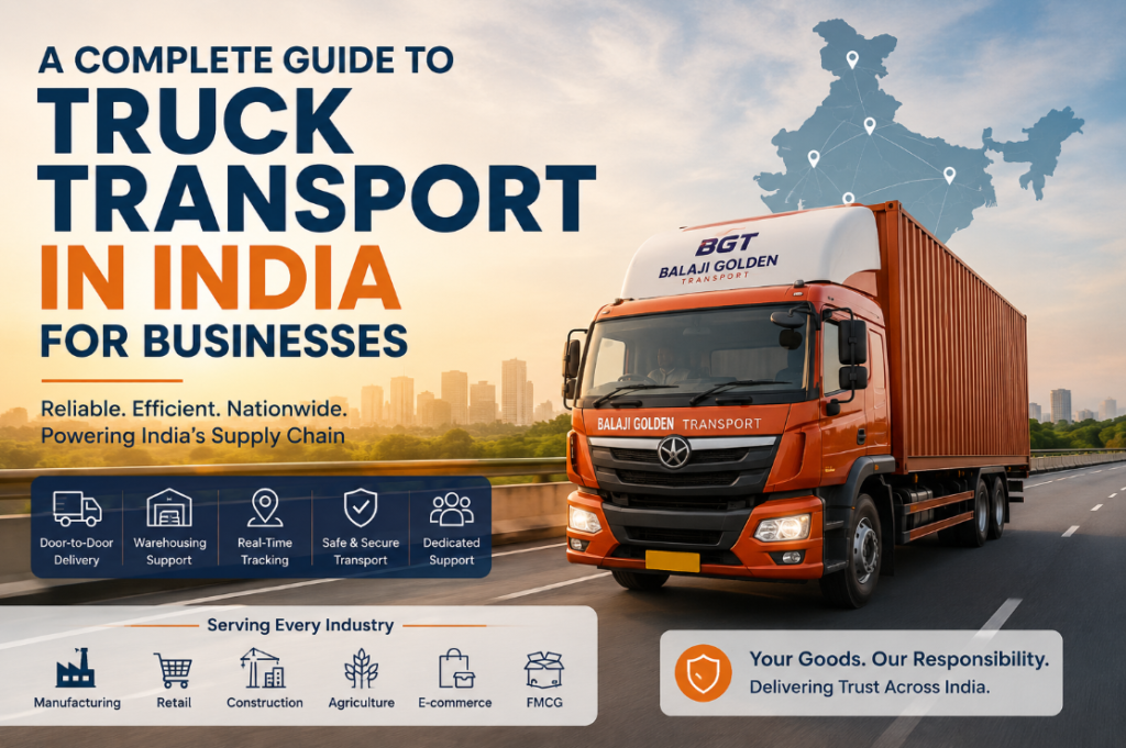 Truck Transport Services in India
